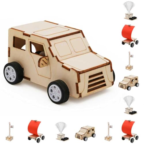 Party Favors for Boys Girls , 24 Pcs Stem kits for Kids 6-8, Treasure Box Toy Wood Arts and Craft Kits Classroom Prize Box Toys for Kids Classroom Bulk, Birthday Gifts for 6 7 8 9 10 11 12 13 Year Old by GIAKAN - Used condition - US$12.30