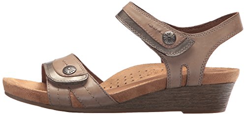 Cobb Hill Women's Hollywood 2 Piece Sandal, Khaki Leather, 11 M Us #TOP7