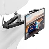 Zaxiva Tablet Halterung Auto, iPad Halterung Auto, Tablethalterungen Auto - 360°Drehung KFZ Tablet Halter Kopfstütze, Universal Tablet Kopfstützenhalter für iPad, Switch, Phone & 5,1-10 Zoll Geräte
