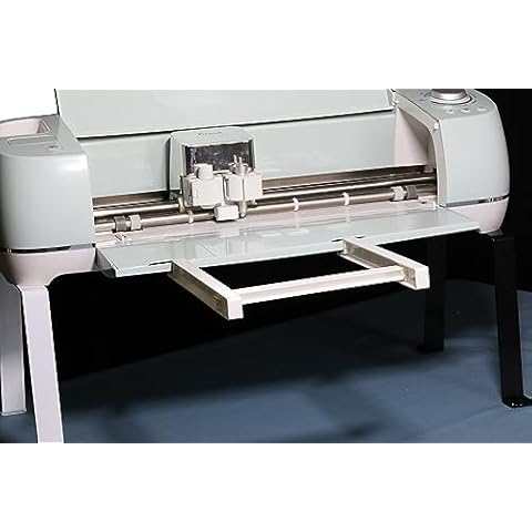 Extension Tray Compatible with Cricut Explore Air3 2 1,Extender Tray Compatible with Cricut Mat,Cutting Mat Extender Support for Explore Air Series (Not Compatible with Maker3 and Maker) (White) Cover