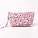 Produktbild Modische Einhorn-Kosmetiktasche, Reisetasche, tragbar, wasserdicht, Kulturbeutel, Make-up-Tasche, Kinder-Federmäppchen, Studenten, Stifttasche, Organizer, Halter, klein, 2 Stück