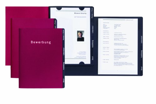Preisvergleich Produktbild Bewerbungsmappe Success Rot