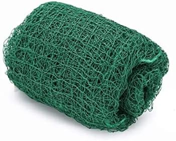 Sports Nets Cricket Batting Practice Net Cage Regular Training Netting for Outdoor Backyard Ground Sports Green Colour (60 * 10 Feet) 3.5 mm