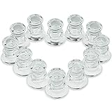 ✔️[Paket Enthalten] - Mit 12 Stück Kerzenhaltern aus klarem Glas. Wenn Sie Fragen haben, zögern Sie bitte nicht, uns per Amazon-Nachricht zu kontaktieren. Wir sind für Sie da.