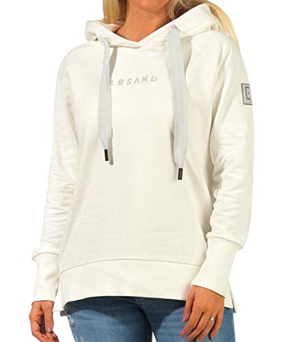 Elbsand Svana Damen Hoodie, Sweatshirt mit Kapuze, Rundhalsausschnitt