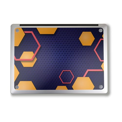 Image of Laptop Skin Compatible with Alienware M18 R2 (2024) - Complimentary Hex - Premium 3M Vinyl Protective Wrap Decal Cover - Easy to Apply | Crafted in The USA by MightySkins
