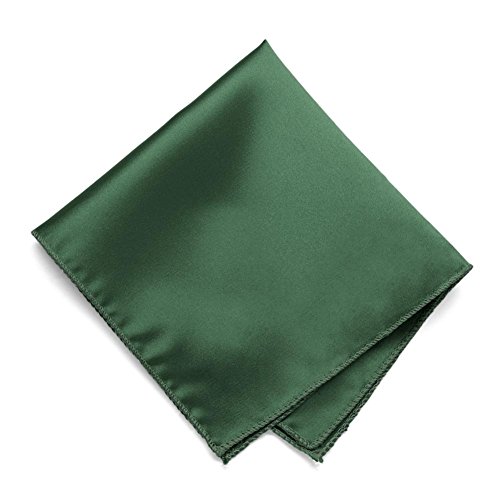 Image of tiemart Solid Color Pocket Squares for Men | For Suits, Perfect for Wedding Parties, 12 x 12 inch / 30 x 30 cm