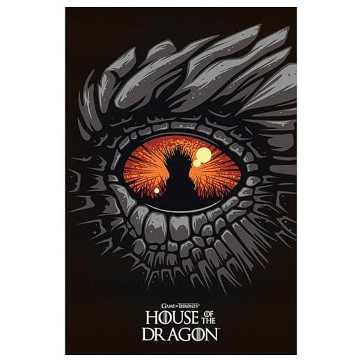 GB Eye GBYDCO207 Maxi Poster Game of Thrones House of The Dragon 61 x 91.5cm