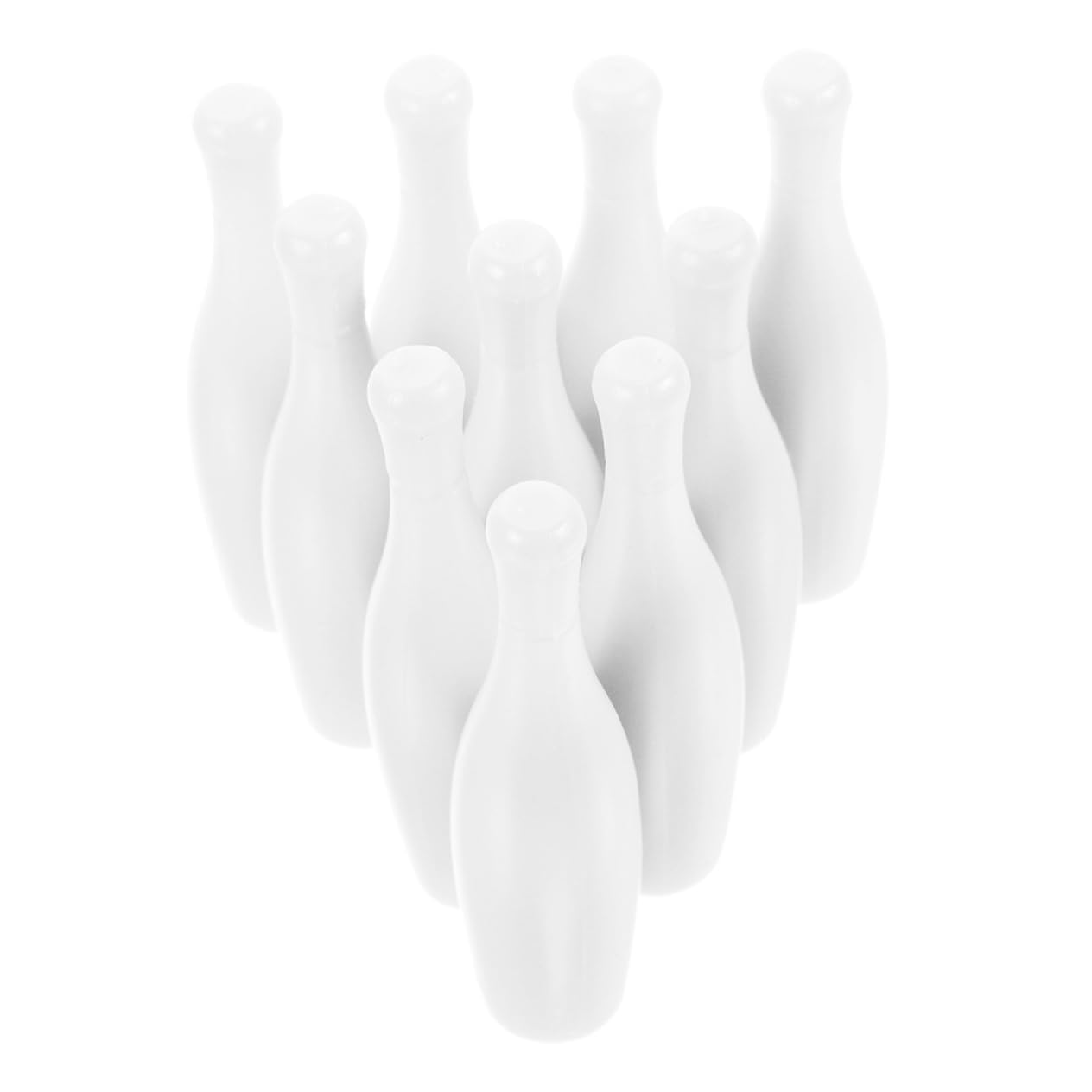 SUPVOX 2sets Sturdy Material Bowling Pins Lightweight Mini Bowling Game Set for Boys and Girls Portable 10pcs*2