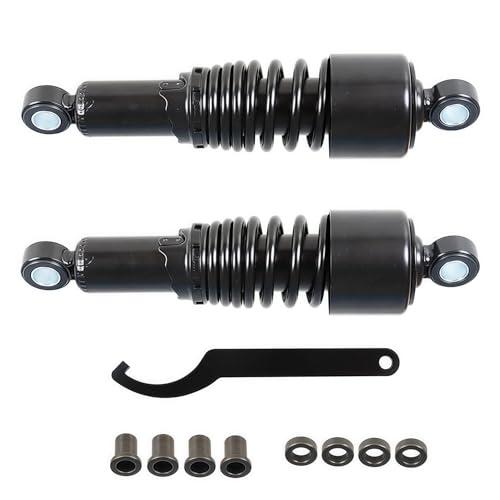 WFLNHB 1Pair Rear Shocks 10.5inch 267mm Black Replacement for Sportster 883 1200