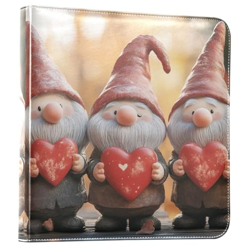 Álbum de fotos adhesivo Scrapbook DIY álbum día de San Valentín duendes encuadernador de 3 anillos libro de fotos 40 páginas 8x10 para recuerdos miniatura 1