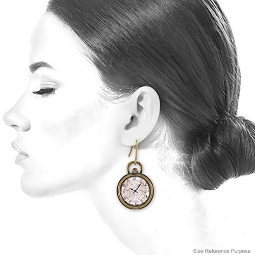 Whimsical Charm Dangle Earrings - Blue Butterfly4