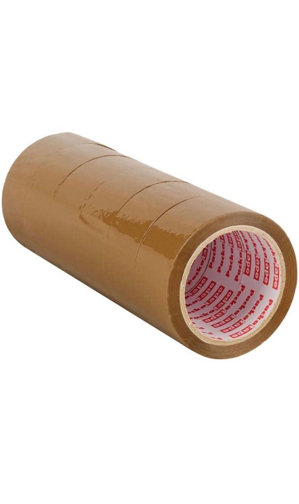 Super Tape 50 Microns Brown BOPP Tape Self Adhesive High-Strength Packing Tape Rolls, Brown Cello Tape Packaging Tape for Home, Office use & Box Packaging (2 Inch / 60 Meters - (Pack of 120) (B09KPLXHF6) Amazon Price History, Amazon Price Tracker