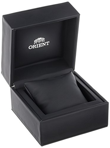 Image of Orient Men's 'Polaris GMT' Japanese Automatic Stainless Steel and Leather Dress Watch, Color:Black (Model: FDJ05002B0)