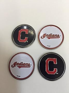 Review Cleveland Indians MLB Golf Ball Markers 4-Pack Review Cleveland Indians MLB Golf Ball Markers 4-Pack