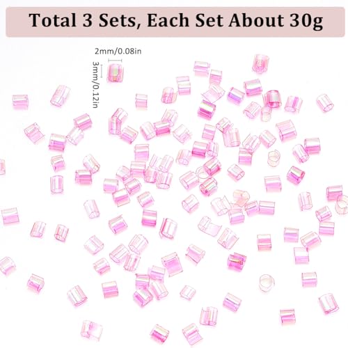 Perles de bingsu transparentes de qualité supérieure pour fête - 3