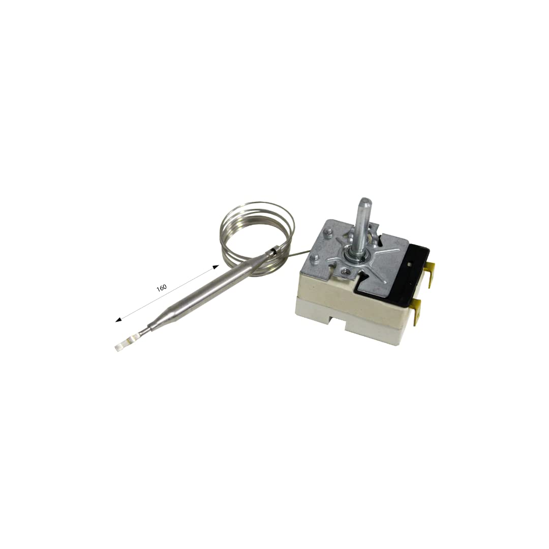 Thermostat pour friteuse EGO. 50-205ºC | Dimensions 12 x 8,5 x 7 cm | Contrôleur de température | Régulateur d'énergie | Pour mesurer la température de l'huile
