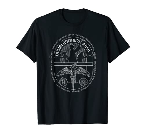 Harry Potter Dumbledore's Army Circle Line Art Camiseta