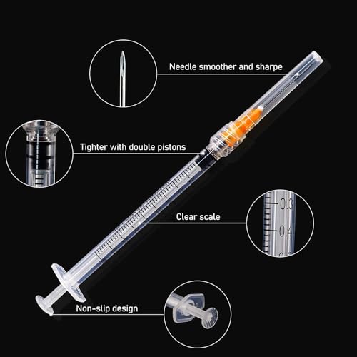 Image of 1ml 25G 1inch Syringe, Sterile Disposable Packaging. (20)