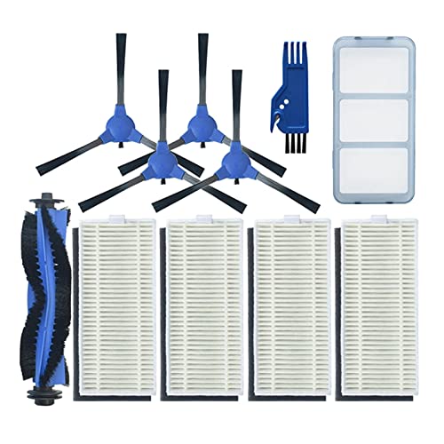 Eufy Robovac 11S / 25C / 30 / 30C / 35C / 12 / 15T / 15C �X���� ���{�b�g�|���@���i���C�� �T�C�h �u���V �J�o�[ Hepa �t�B���^�[�ƌ݊���������܂� (Color : Set-10)