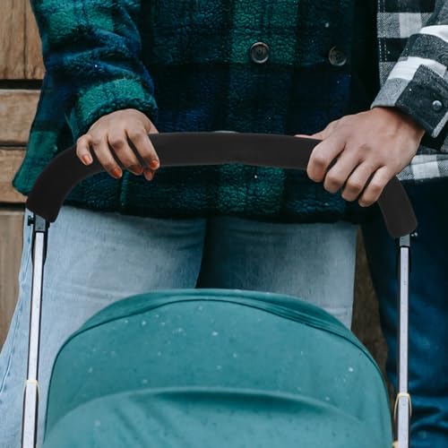 Image of SOLUSTRE Universal Handle Sleeve Cover, 2pcs Grip Bar, Replacement Foam Handle Cover, Handle Protector for Baby Stroller Pushchair