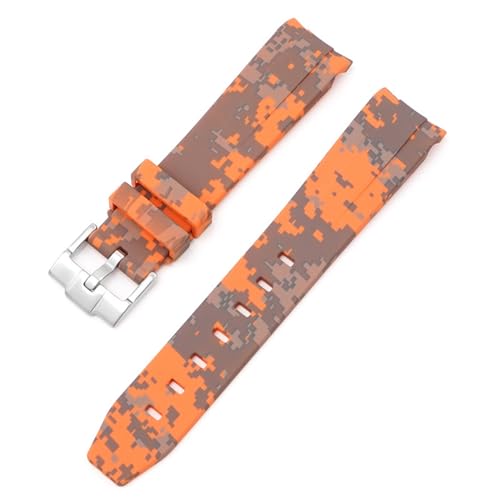 Sangle de caoutchouc 20mm montre band de remplacement pour hommes femmes actifs