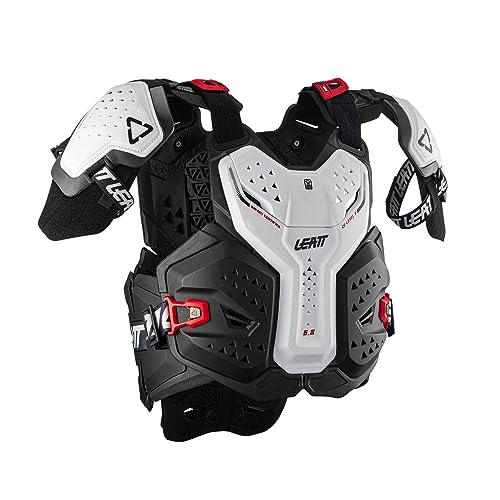Leatt 6.5 Pro Chest Protector, Black/White