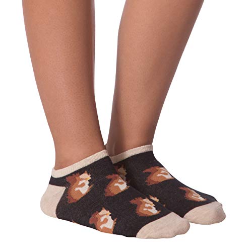 Image of K. Bell women's Fun Food & Drink Low Cut Socks - 6 Pairs - Cool & Cute Novelty Gifts
