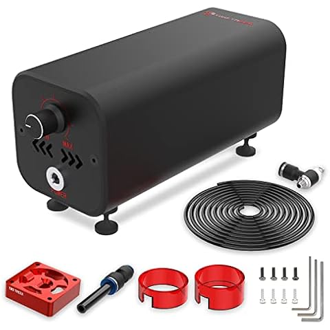 Usongshine Air Assist,Air Assist for Laser Cutter, Laser Air Assist Laser Engraver for Wood and Metal, 30 L/min Air Output for Laser Air Assist Cover