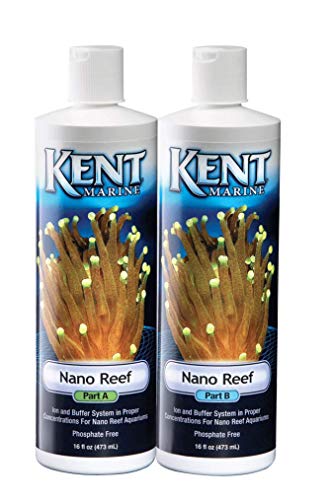 Kent Marine 00857 Nano Reef Parts A and B, 8-Ounce Bottles