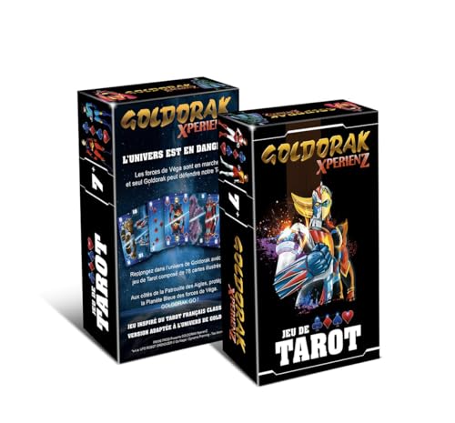 Moon Editions Goldorak XperienZ Prime Prod - Jeu de Tarot - 78 Cartes