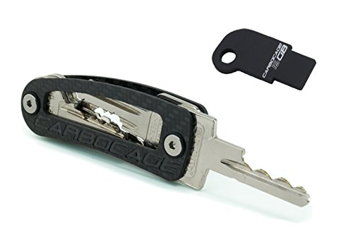 Preisvergleich Produktbild CARBOCAGE KEYCAGE Carbon Key Organizer inkl. USB-Stick 16 GB
