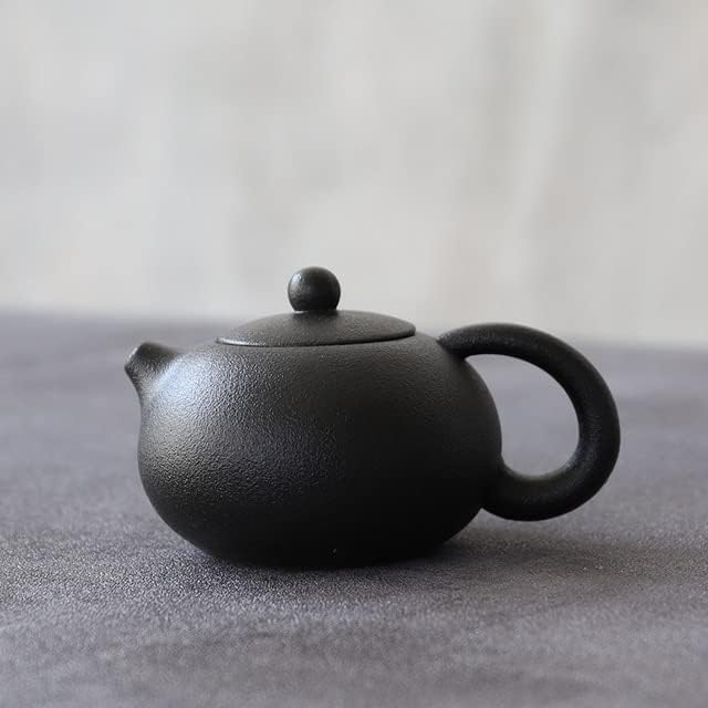 Teapots, ceramic teapots, Black Crockery Ceramic Teapot Kettle Kung Fu Tea Pot (Color : Black)