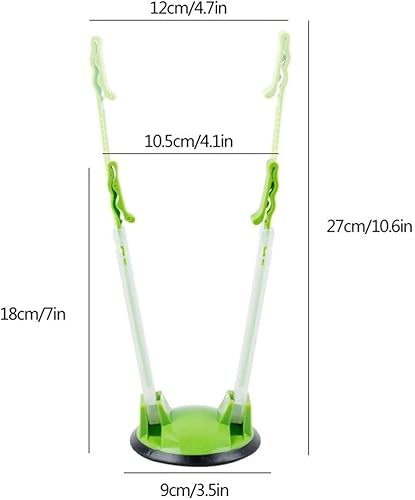 Miniatura 5 de InfantLY Bright Soporte de estante holgado para bolsa de preparación de alimentos, bolsa de plástico para congelador, soporte para bolsa de