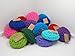 Handmade Purple Reusable Dish Scrubbers Set of 2