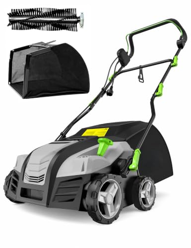 Image of Aspiron 16 inch Artificial Turf Sweeper 15Amp Turf Vacuum for Artificial Grass
