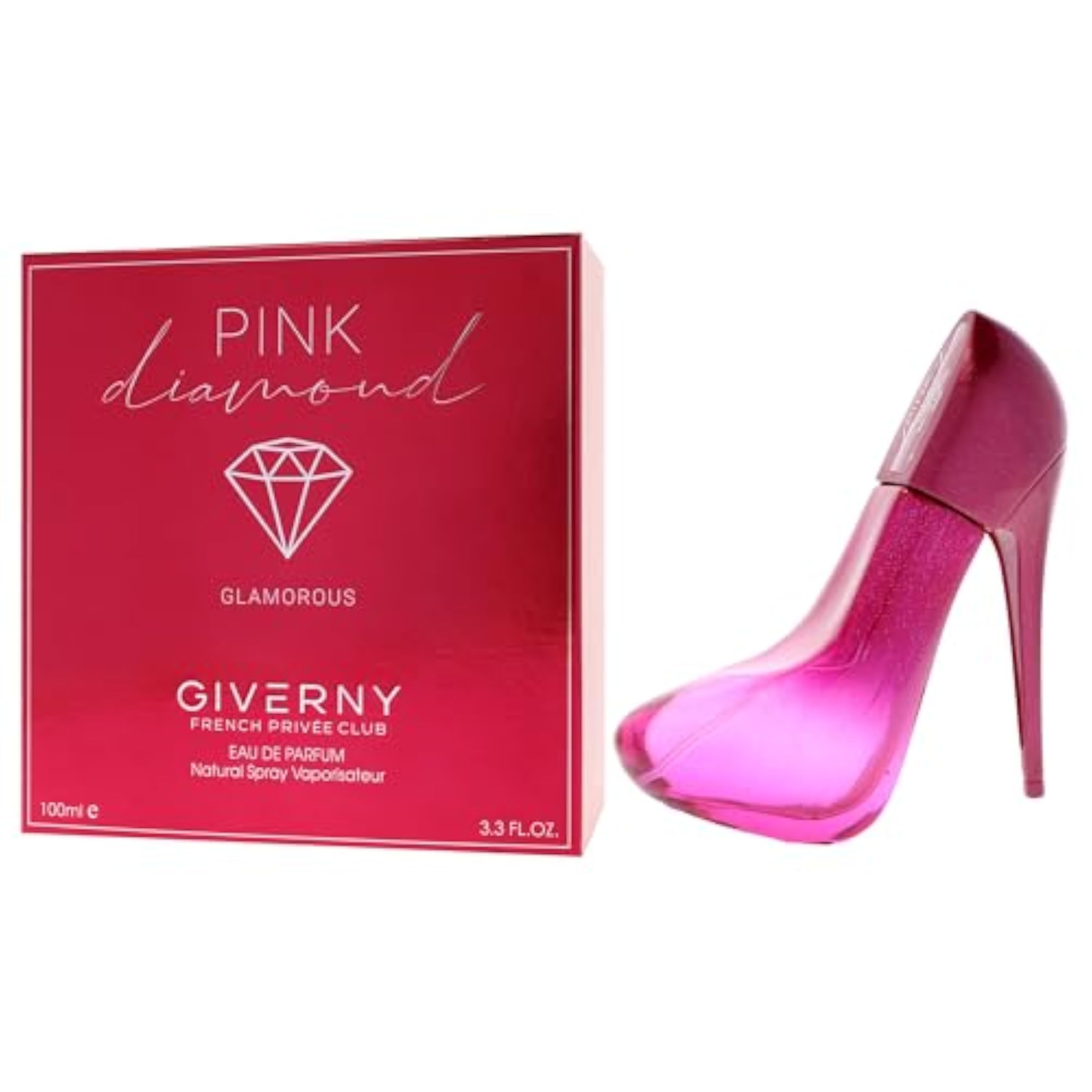 Pink Diamond Eau De Parfum 100ml, Elegant Floral Fragrance