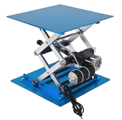 Adjustable Electric Lifting Platform, Aluminum Alloy, 30KG Capacity, Height 90-365MM, Perfect for School Labs & Industrial Use, Heavy-Duty, Easy Operation