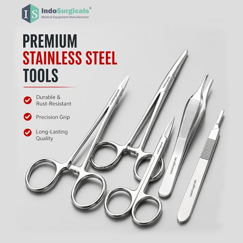 Image of IS IndoSurgicals Suturing Practice /Training Kit with Silicon Pad for Students