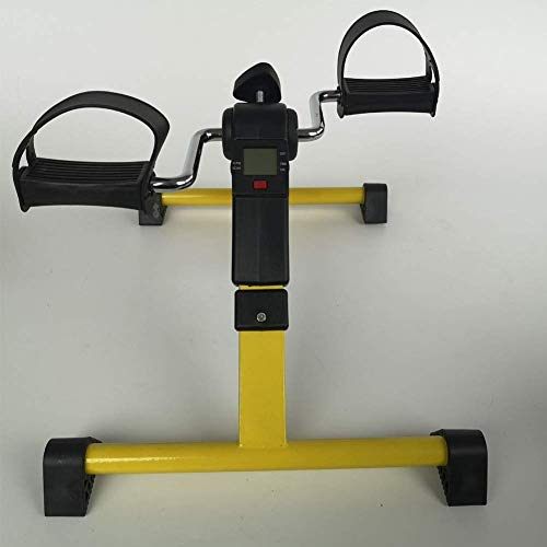 DGHJK Mini Bicicleta estática Plegable máquina de Entrenamiento de rehabilitación para ejercitador de Pedal casero portátil