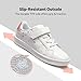 DREAM PAIRS Girls&Boys Sneakers Toddler Little Kids Tennis School Walking Shoes White Size 13 Little Kid SDFS2210K