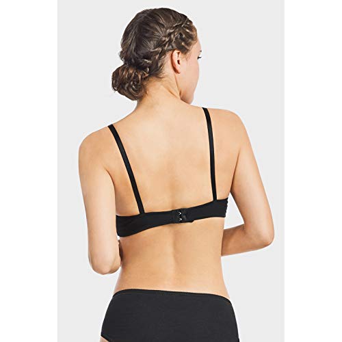 Image of Mamia Women's Basic Plain Bras, Pack of 6