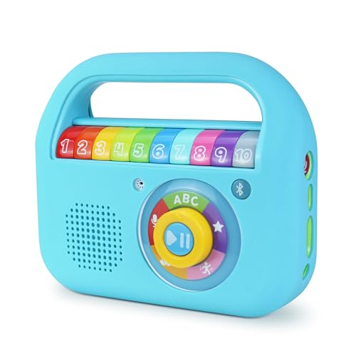 Cover Compatible with Leapfrog Let’s Record Music Player, Silicone Case Only, Blue