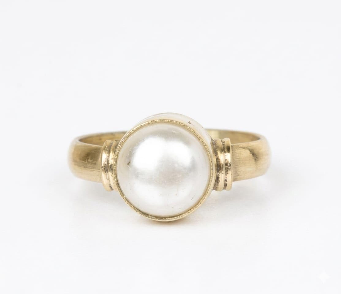 3.25 to 12.25 Ratti A+ Quality Pearl Moti Gemstone Ring for Women's and Men's-picture-13
