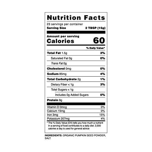 Bareorganics Pumpkin Protein Powder, 12 Oz #TOP4