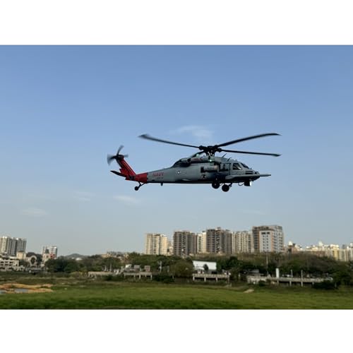 Helidirect Yu Xiang F09H Sea Hawk UH-60 Scale GPS RC Helicopter Intelligent Control System RTF - 8CH 1/47 Scale 2.4GHz Dual Brushless Remote Control Helicopter for Adults (F09H RTF Kit)
