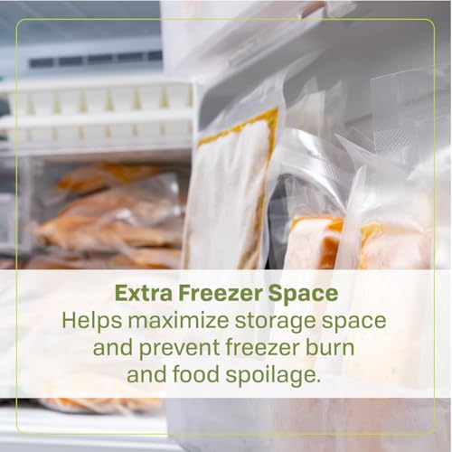 NESCO VS-03R Vacuum Sealer Bags for Home Food Storage, Liquid‑Friendly Bags Safe for Microwave and Sous‑Vide Cooking by NESCO - Image 6