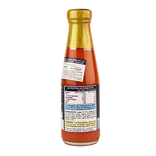 Image of Blue Elephant Sauce - Chilli, 190ml Bottle