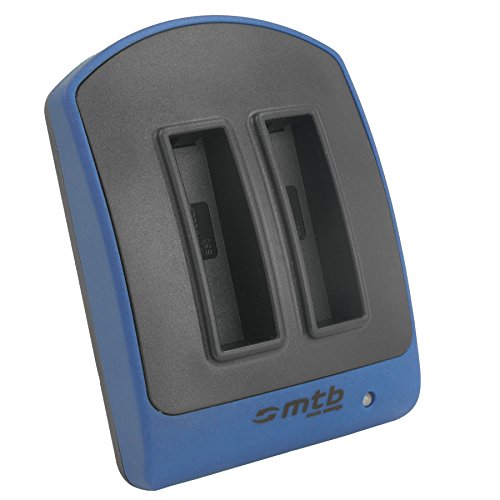 Caricabatteria doppio senza per Rollei S-50 WiFi Standard Ski Nitro Circus Live Edition