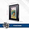 Amazon.com: BCW Interlocking Graded Card Frames - Black - Pack of 4 ...